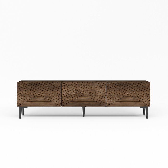 Hanah Home Felix Soporte de TV Nogal Hanah Home Felix Soporte de TV Nogal